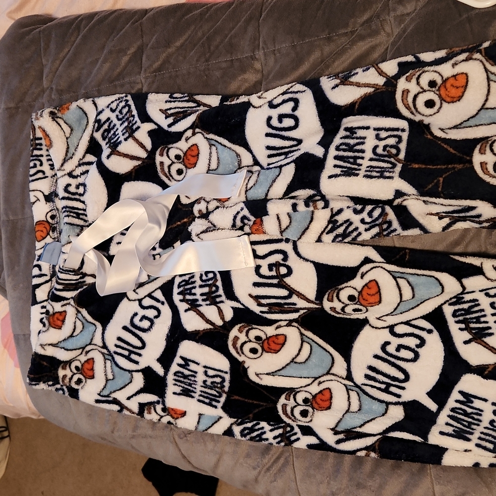 Fleece pj pants.